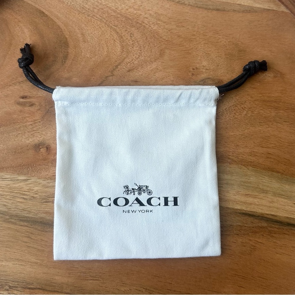 Coach Jewelry Drawstring Pouch